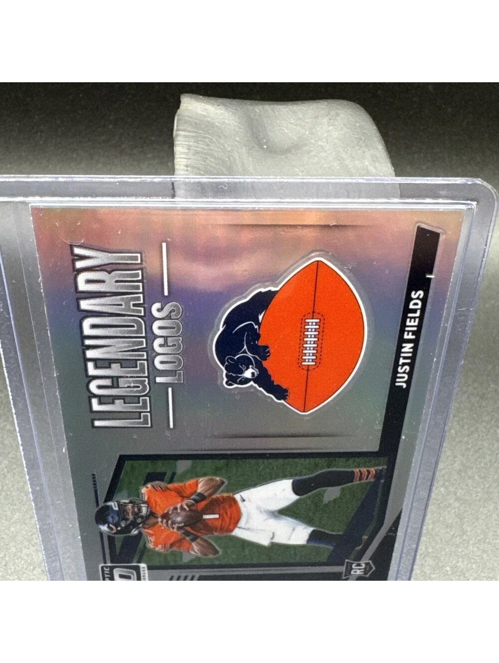Justin Fields Legendary Logos Optic No. LL-2 Panini 2021 Rookie
